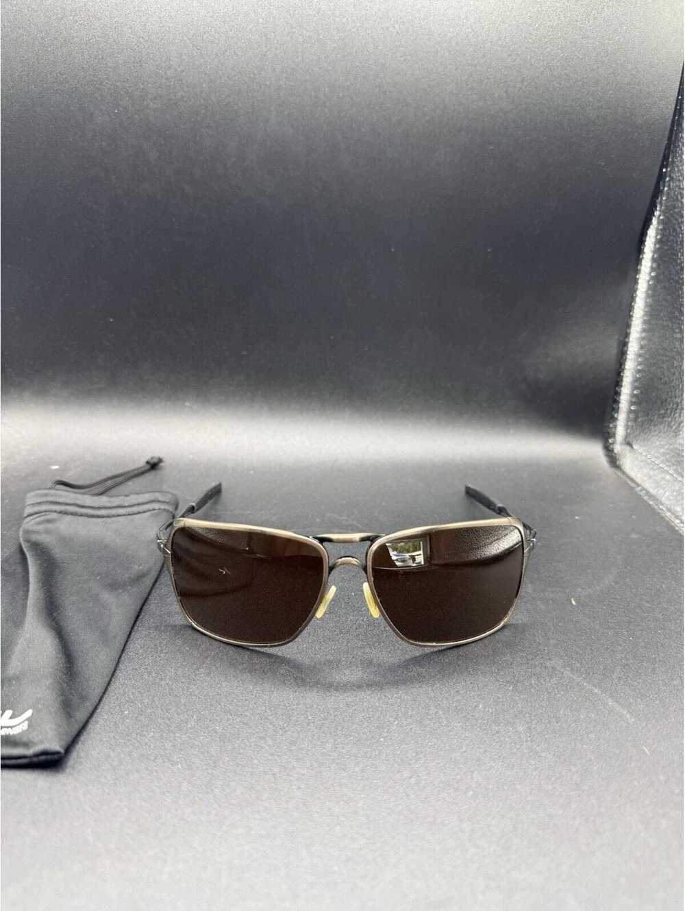 Oakley Inmate Brushed Dark Chrome/Matte Black/Dark Bronze 05-633